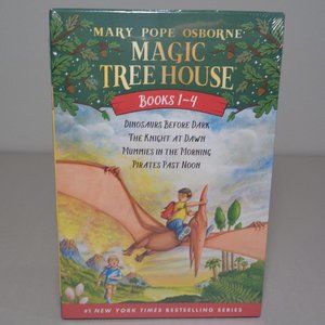 MAGIC TREE HOUSE Books 1-4 by Mary Pope Osborne New Books Boxed Set